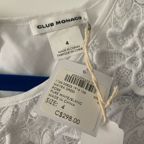 Club Monaco Mayra Dress NWT - Picture 2 of 3